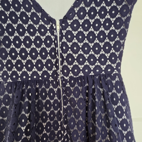 Purple Lace Dress - Picture 5 of 6